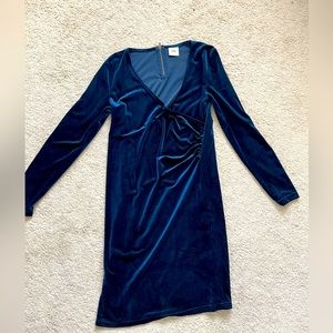 Mama licious maternity navy blue dress